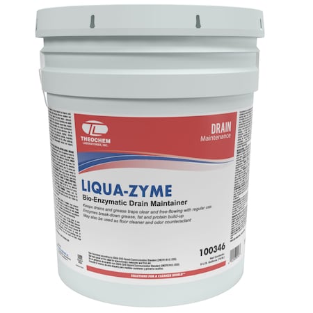 Theochem LIQUA ZYME - 5 GL PAIL, Drain Maintainer 100346-99990-1P